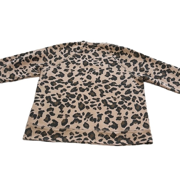 Brunette The Label Leopard Print Crew - Size Small / Medium - Picture 3 of 12